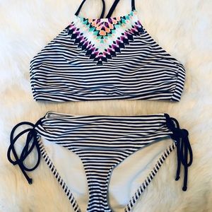 Bathing suit top and bottom included